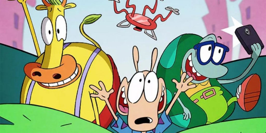 Reseña de La vida moderna de Rocko cambio de chip en netflix