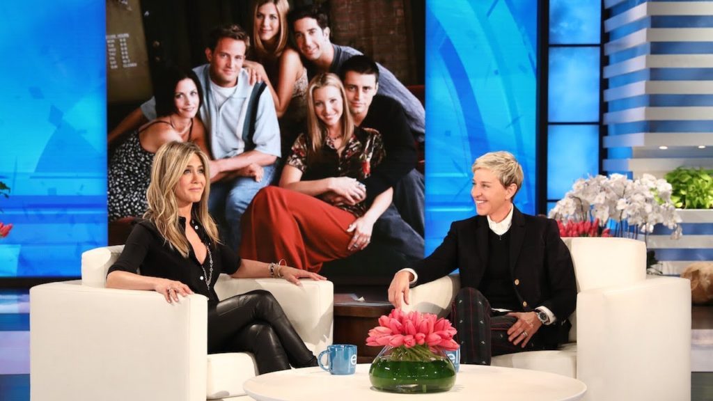 La entrevista de Aniston con DeGeneres sobre el reboot de Friends