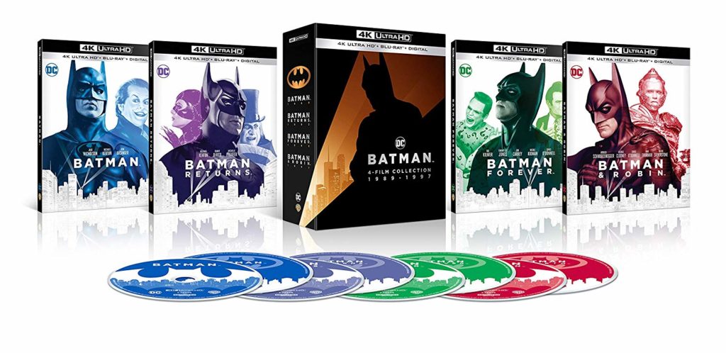 Las películas de Batman dirigidas por Tim Burton y Joel Schumacher
