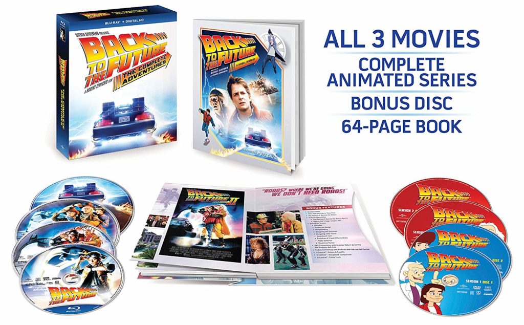 Trilogía completa más serie animada de Volver al Futuro (Back to the Future)