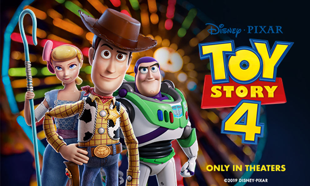 Toy Story 4 se posicionó como la 6ta película más taquillera de 2019