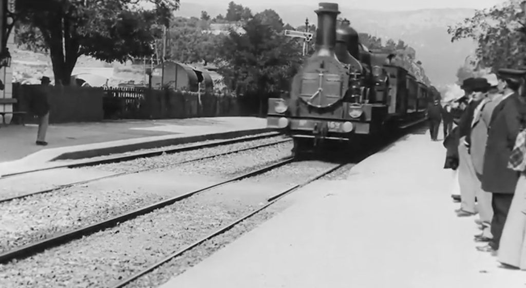 Restauración 4K de la película de los Lumiere "La llegada de un tren a la estación de La Ciotat"