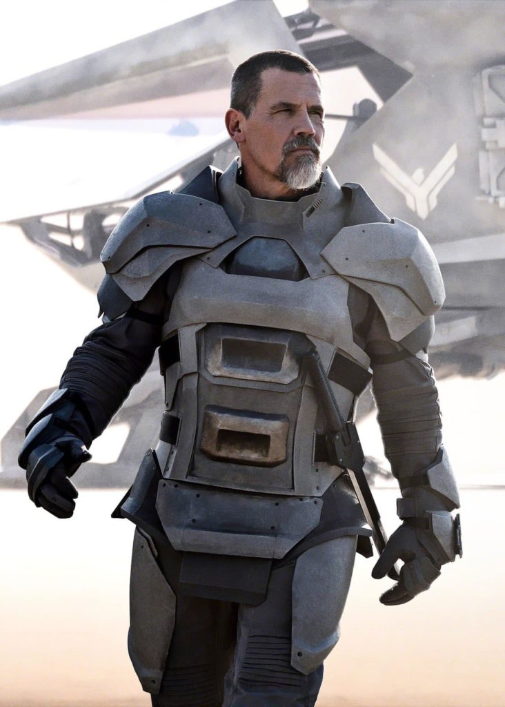 El actor Josh Brolin actúa en la película de Dune
