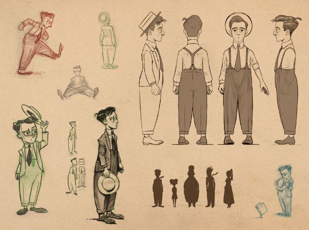 El arte del mejor cortometraje animado para fomentar la lectura. Morris Lessmore.
