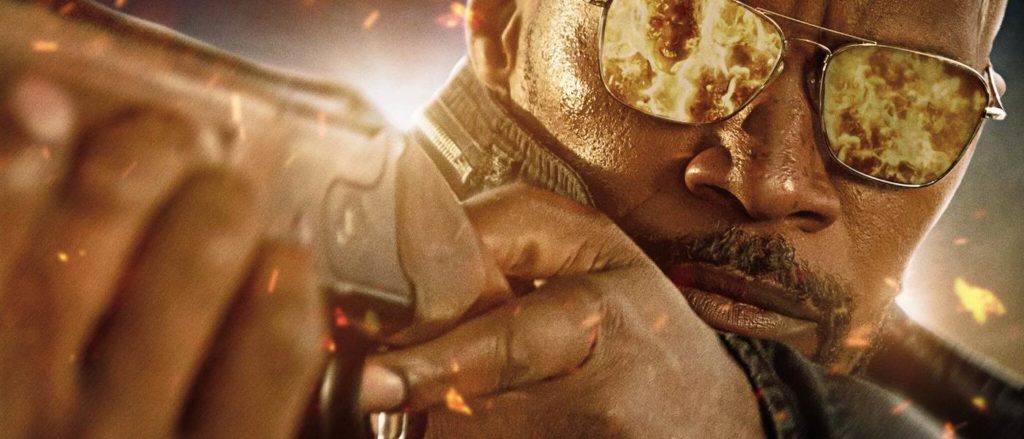 Jamie Foxx interpreta a Art, un ex militar que busca a su hija secuestrada