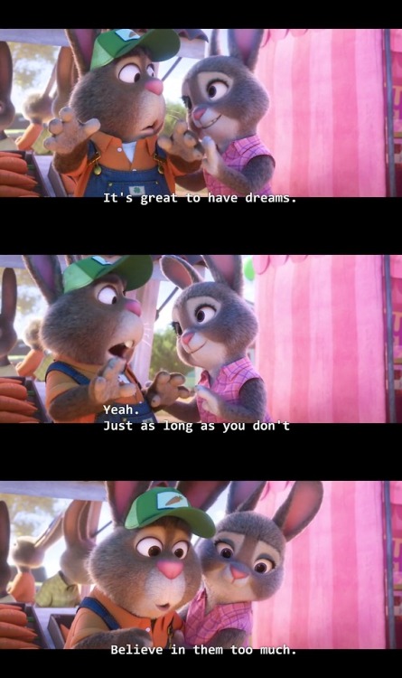 Consejo de el papá de Judy Hopps
