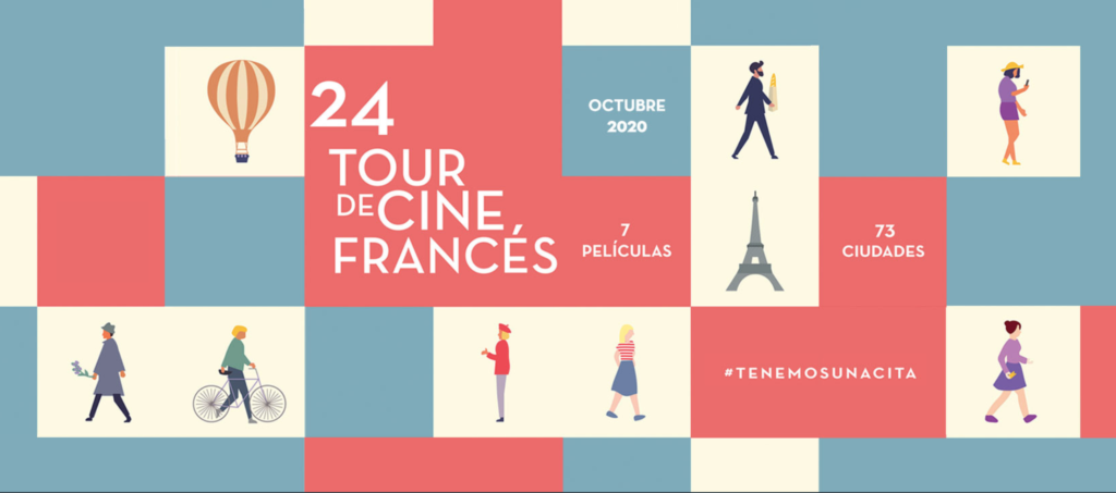 El 24 Tour de Cine Francés será presencial.