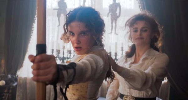 Millie Bobby Brown y Helena Bonham Carter.