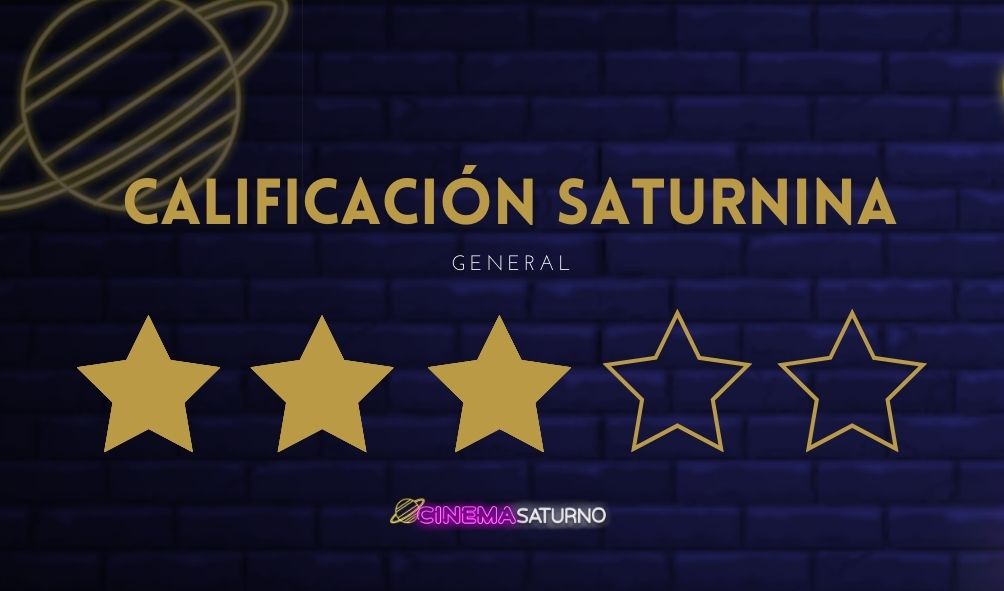 Calificación general para la plataforma de streaming Disney+: 3 de 5 estrellas