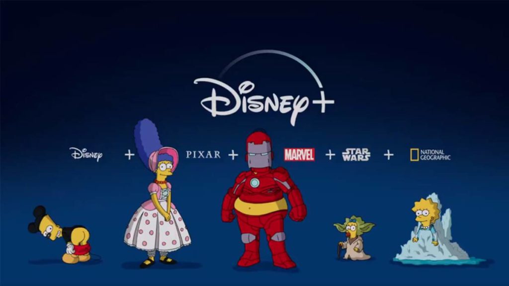 Los Simpsons en Disney+