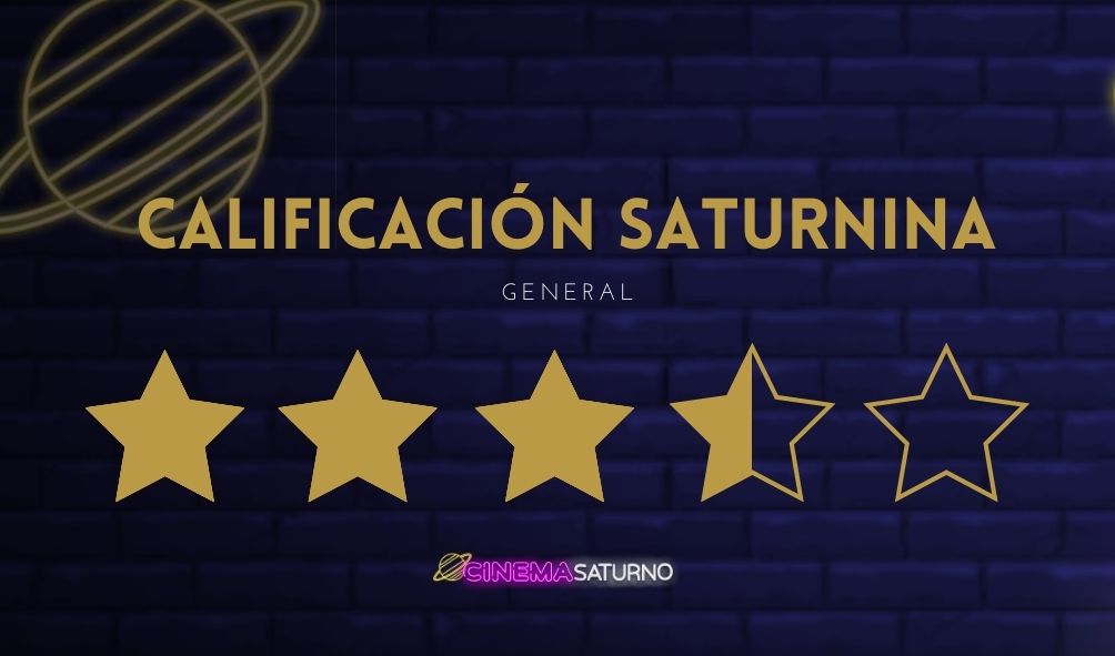 La plataforma de streaming Cinépolis Klic recibió como calificación Saturnina general 3.5 de 5 estrellas