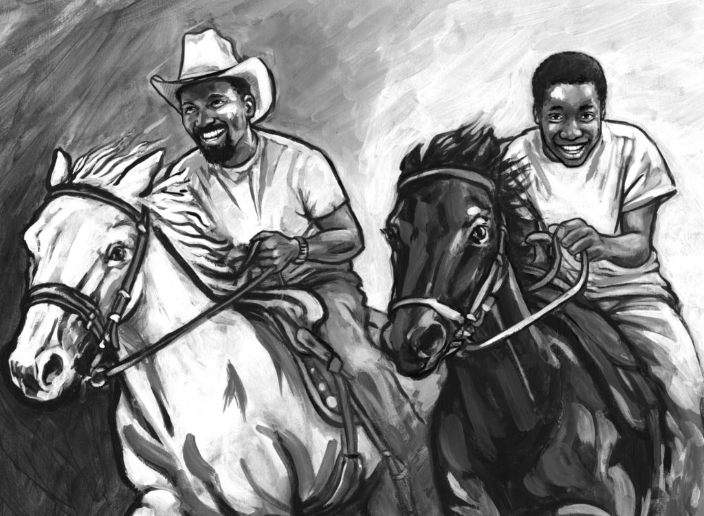 Cowboys de Filadelfia está basada en un libro de Greg Neri
