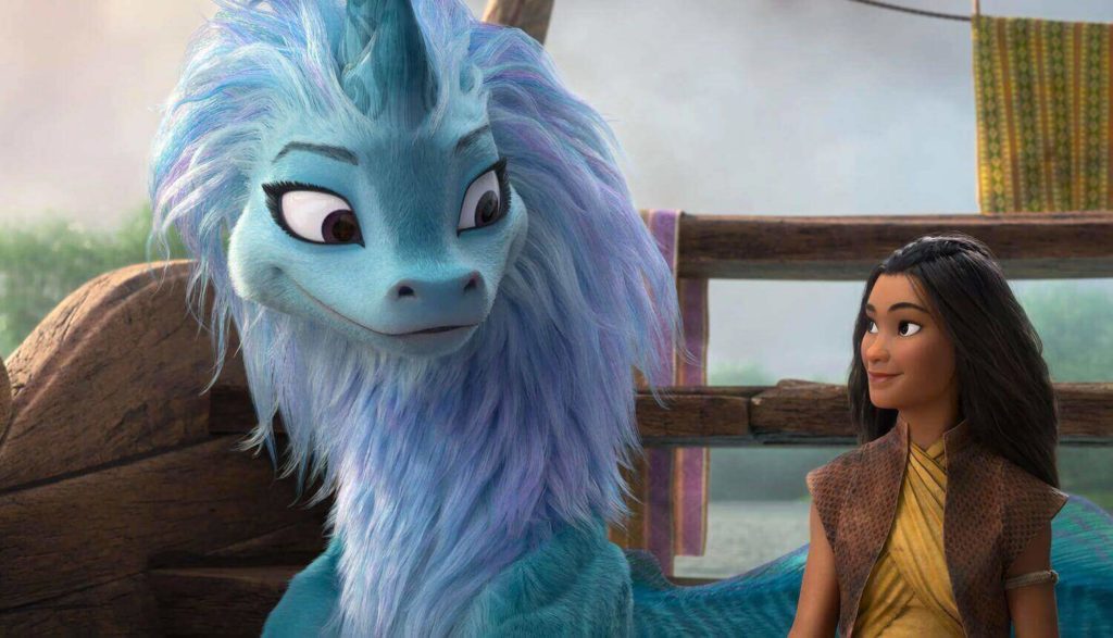 Raya y el último dragon es una de las mejores películas del 2021