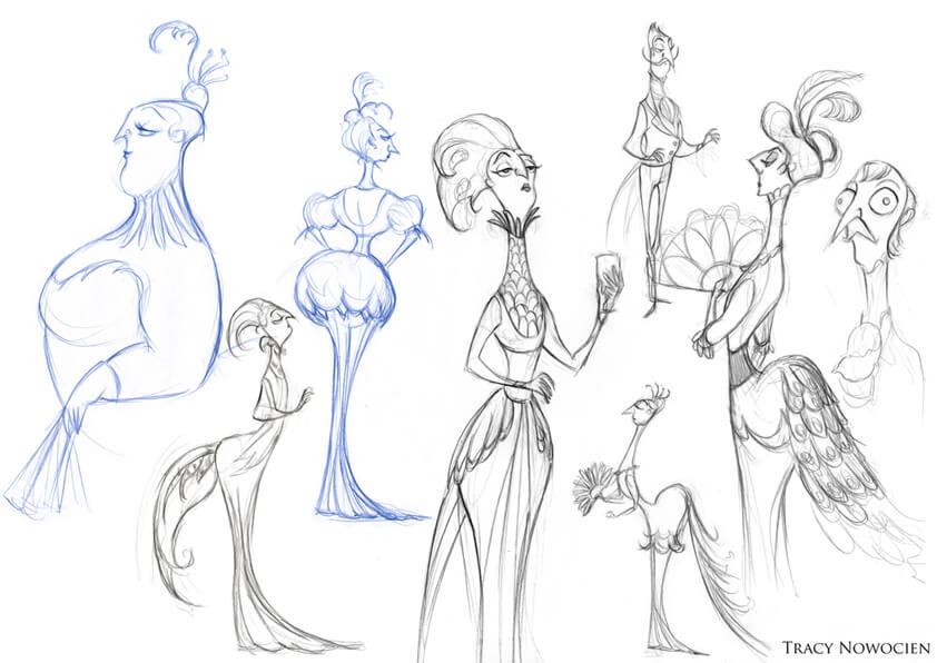 Arte conceptual del cortometraje Dodudindons