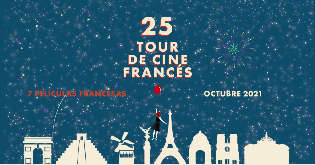 Toda la información sobre el 25 Tour de Cine Francés en Cinema Saturno