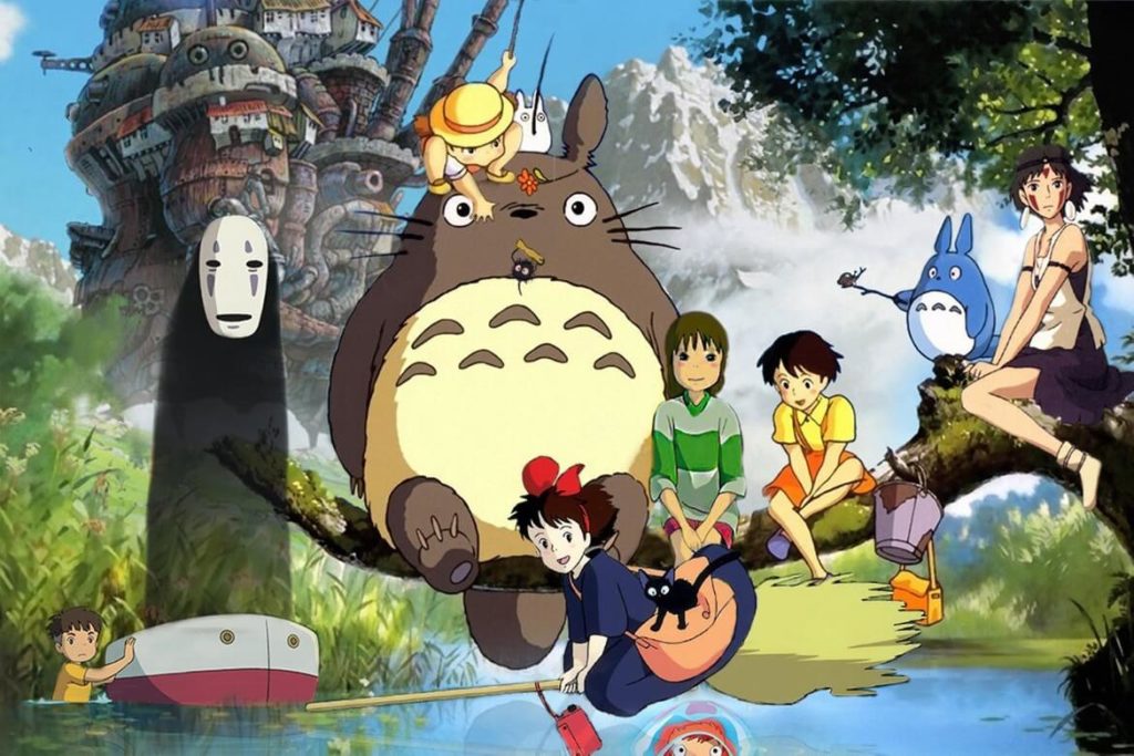 combinacion de personajes con las mejores frases de studio ghibli