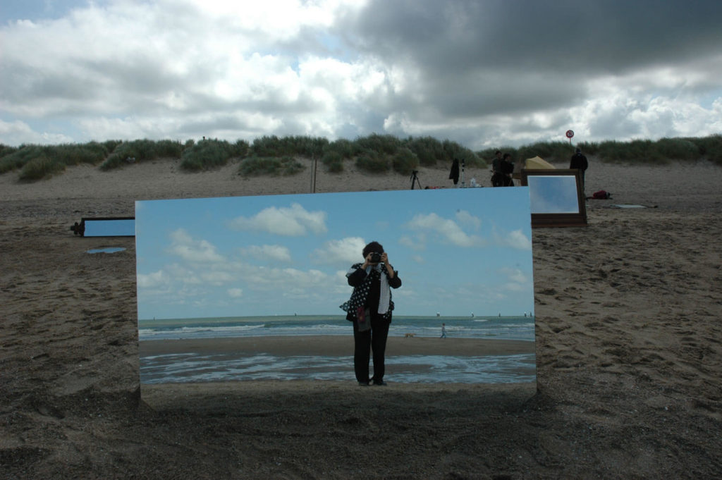 retrato de agnes varda en las playas de agnes