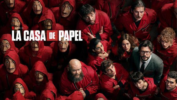 Series más vistas de Netflix: La casa de papel