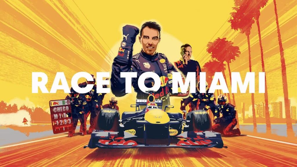 Race to Miami, Checo Pérez en Red Bull