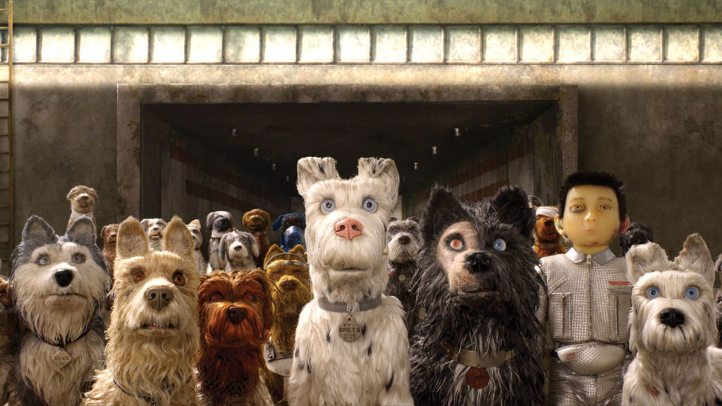 La segunda película de animación de Wes Anderson se coloca como una de las favoritas de películas de perros