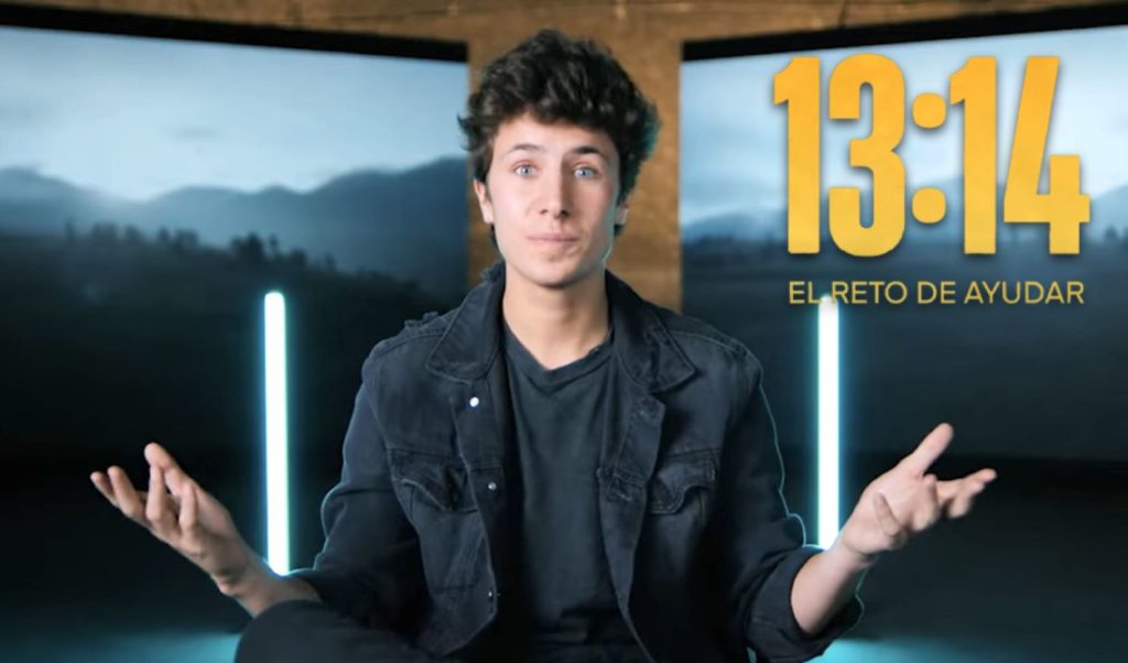 portada del documental de juanpa zurita 13 14 el reto de ayudar reseña