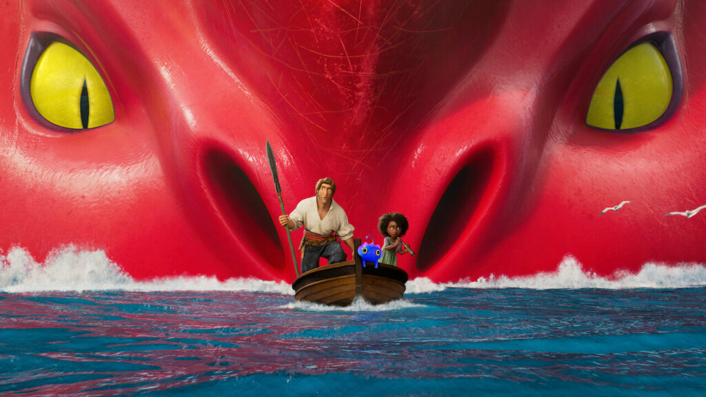 Monstruo del mar es una película de Netflix estrena en 2022 y que ahora compite por el Óscar a Mejor Película Animada