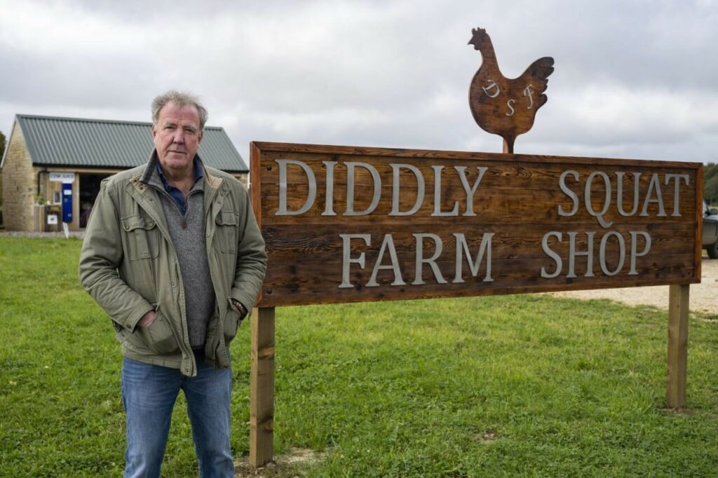En La granja de Clarkson, Jeremy se vuelve todo en un emprendedor.  
