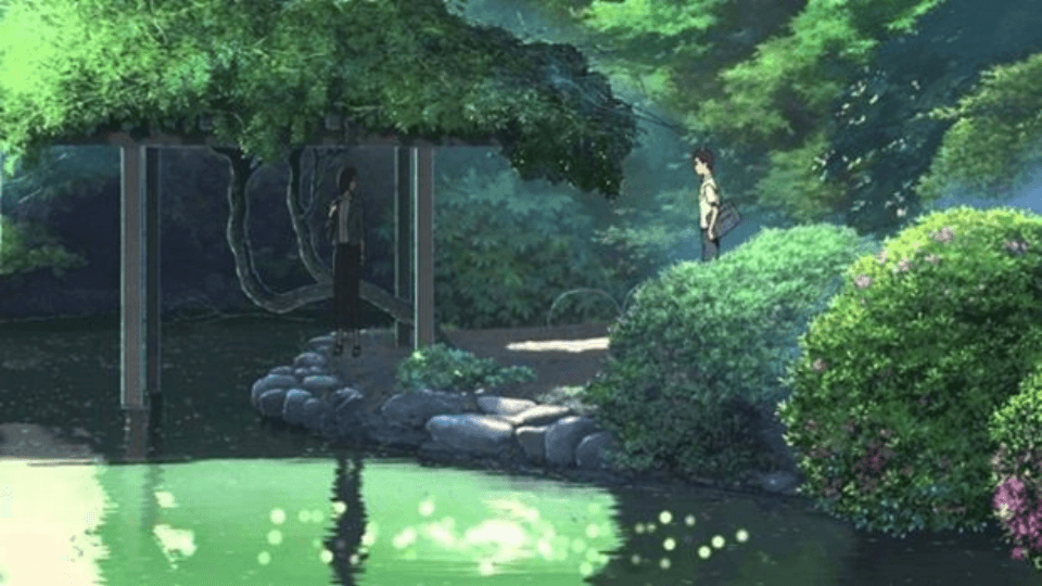Makoto Shinkai, cronología de películas. El jardín de las palabras