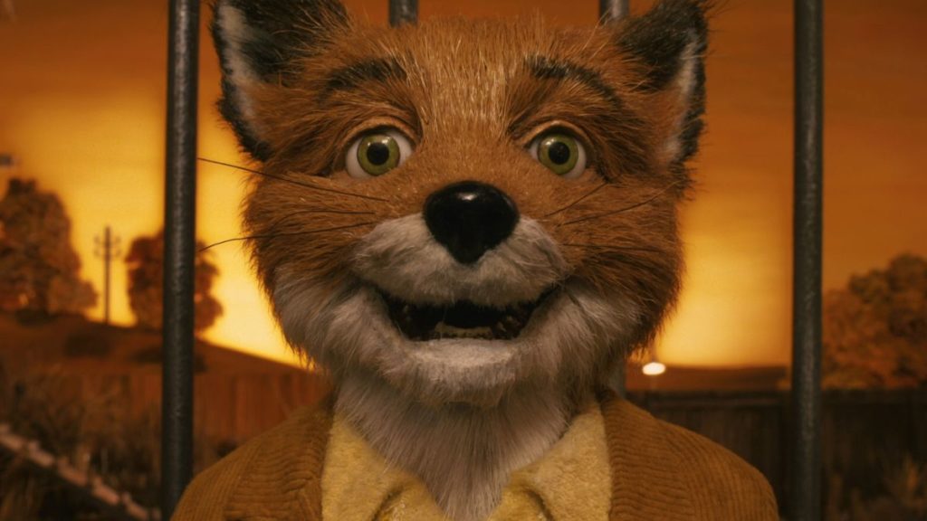 Mr. Fox atrapado por los humanos.