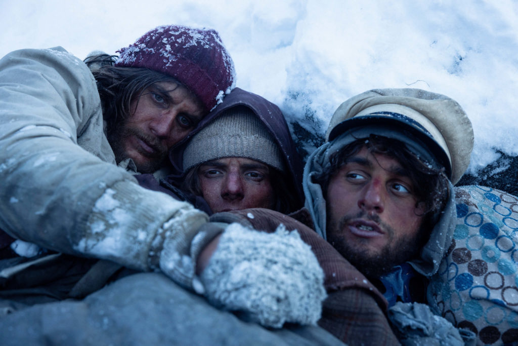 La película La sociedad de la nieve compite por el Oscar