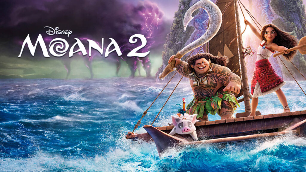 Moana 2, de las películas más vistas en 2024